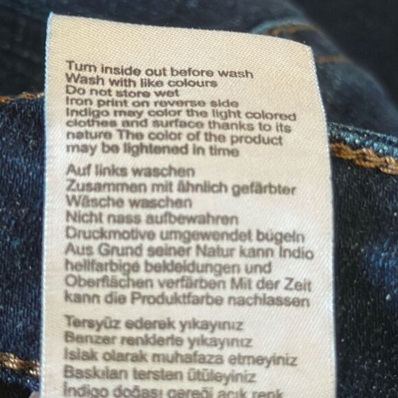 Mavi Jeans Matt Relaxed Straight Jeans size W35 L34 Made in Turkey Stretch - Picture 9 of 12